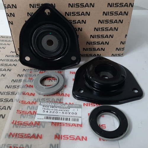 Kit Bases De Amortiguador Nissan Tsuru Iii 3 92-17 Delantera Foto 3