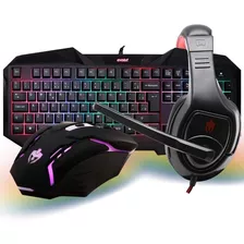 Kit De Teclado E Mouse Gamer Evolut Eg-50 Português Brasil