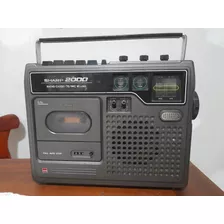 Radio Sharp Gf2000 X, Para Consertar, Ler Descrição 