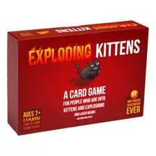 Exploding Kittens Original - Juego De Mesa Gatos Explosivos