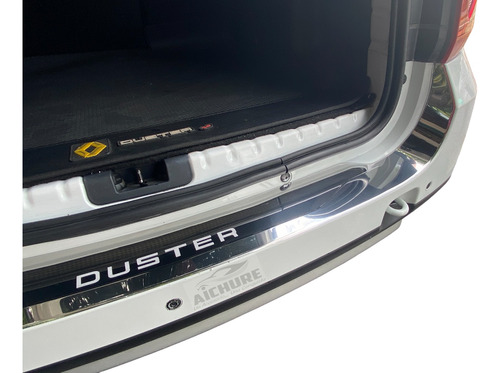 Cromado Protector De Bumper Renault Duster 2013-2021 Foto 2