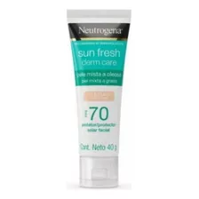 Protetor Solar Neutrogena Sun Fresh Pele Clara Fps70 40g