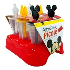 Fábrica Sorvete Forma Picoleteira Faz 6 Picolés Mickey