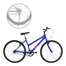 Bicicleta Aro 26 Feminina Masculina Com Freios V-brake