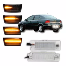 Luz Placa E Seta Sinal Led Chevrolet Gm Vectra 2006 A 2015