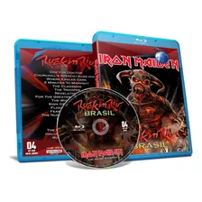 Blu-ray Iron Maiden Rock In Rio 2019 Slayer Metallica Megad