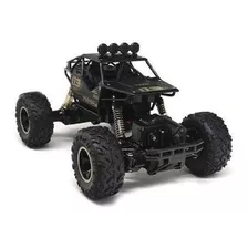 Carrinho De Controle Remoto 4x4 Monster Truck Rock Crawler Cor Preto