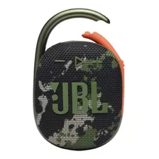 Alto-falante Jbl Clip 4 Jblclip4 Portátil Com Bluetooth Waterproof Squad 