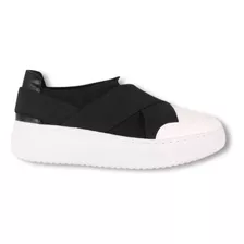 Tênis Feminino Casual Slip On Elástico Conforto Chic Calce 