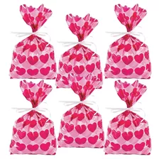 Bolsas De Celofán De San Valentín Bolsas De Regalo Del Coraz