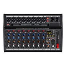 Consola Mixer 8 Canales Bluetooth Usb Phantom Power Eq Fx