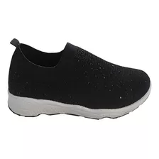 Zapatilla Tela Zay18 Negro