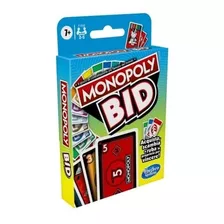 Jogo De Mesa Monopoly Bid Hasbro F1699