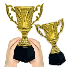 Copa Dorada Trofeo Escolar Logro Plástico Calidad Premio