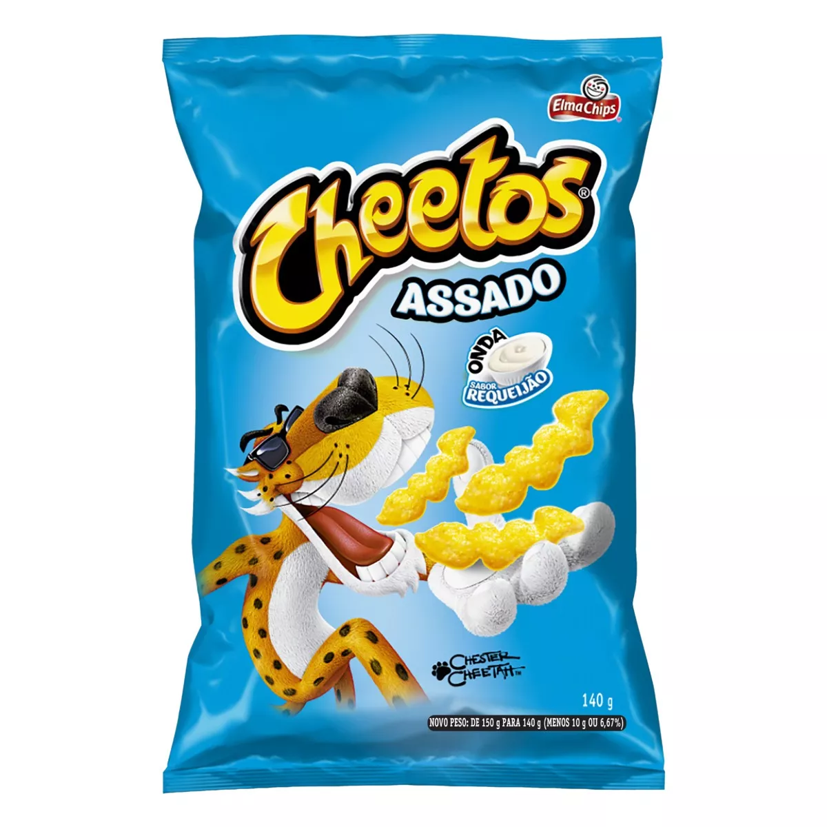 Salgadinho De Milho Onda Elma Chips Cheetos Requeijão 140 G