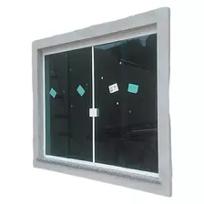 Janela De Vidro De Temperado 1,20x1,50 Verde Desmontada