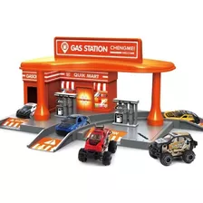Juguete Estación De Autos Gas Station
