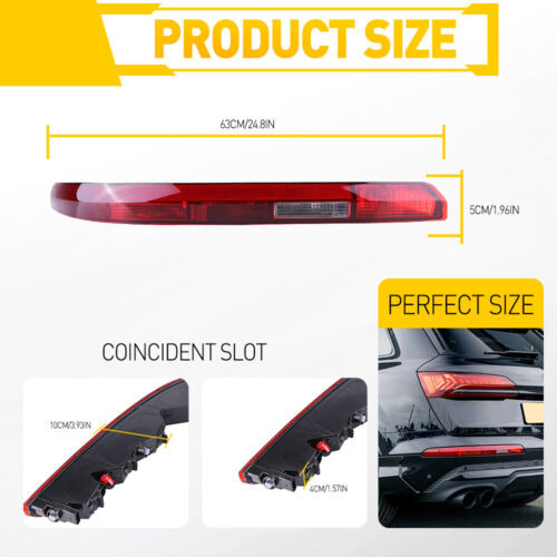 Rear Left Bumper Light Lower Tail Stop Lamp For Audi Q7  Aab Foto 4