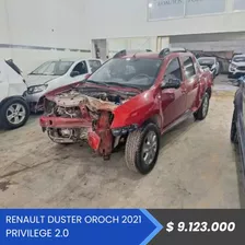 Renault Duster Oroch 2021 Privilege 2.0 Chocada Poloautos