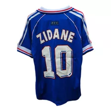 Camiseta Retro Zidane Francia Envio Inmediato Clasica