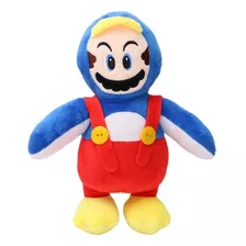 Peluche Mario Pingüino 24cm Super Mario Bross Felpa Nintendo