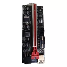 Placa Riser Pcie Pci 16x A 1x Usb 3.0 Rig Mineria 