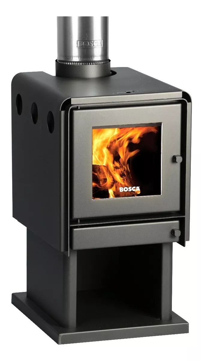 Calefactor Leña Bosca Limit 380 Doble Combustion Pot 11.5 Kw
