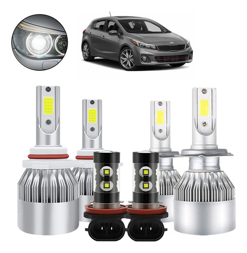 Z 1 Par - 9006 Focos Bombilla Led Antiniebla Para Hyundai