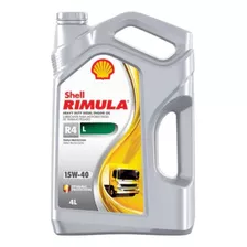 Shell Rimula R4 Lubricante Motores Pesados 15w-40 4 Litros 