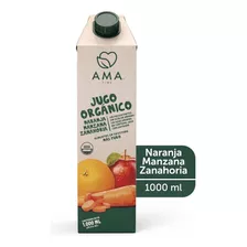 Ama Jugo Naranja Manzana Zanahoria Organico 1lt