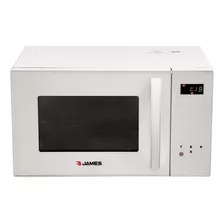 Horno Microondas James J23 Mdb Digital Blanco Con Grill Dimm