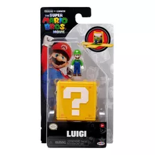 The Super Mario Bros Movie - Luigi Con Caja Sorpresa - Jakks