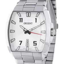 Relógio Orient Masculino Gbss1054 Prateado Quadrado Original