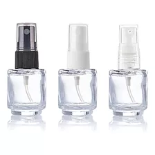 100 Flaconetes 5ml Vidro Spray Amostra De Perfume.