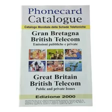 Catálogo Telefônico Dos Cartões Da Inglaterra. Raro. 