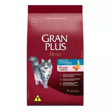 Alimento Gran Plus Castrados Para Gato Adulto Sabor Salmão E Arroz Em Saco De 10.1kg