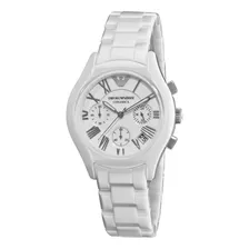 Reloj Armani Ar1403 Para Hombre De Cerámica Blanco