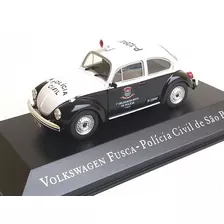 Fusca Pc-sp - Coleção Carros De Serviço Ed. N. 08