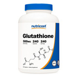 Glutathione Nutricost Original 500mg 240 CÃ¡psulas