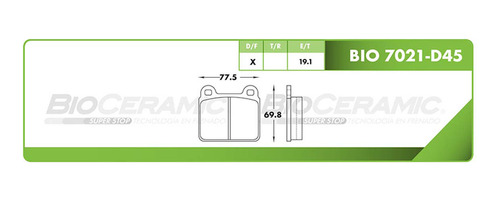 Balata Disco Delantera Volkswagen Vanagon 1983-1985 1.9 Foto 2