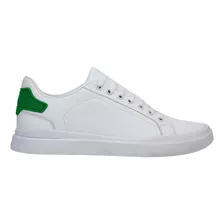 Tenis Urbano Casual Urban Shoes 867 Blanco Y Verde De Hombre