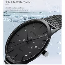 Relógios De Quartzo Impermeáveis Ultrafinos Crrju
