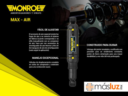 Kit 2 Amortiguadores Neumticos Tra Max-air D100 84/89 Foto 2