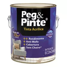 Tinta Latex Eucatex Peg Pinte Acrilico Verde Piscina 3600ml