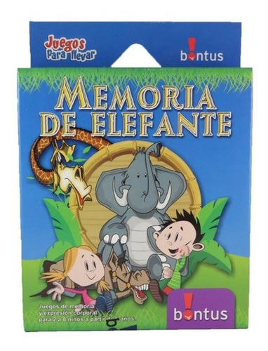 Juego De Mesa Memoria De Elefante Bontus 516