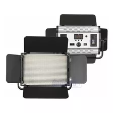 Iluminador Led Greika Gk-1000b Pro+baterias+carregador+fonte