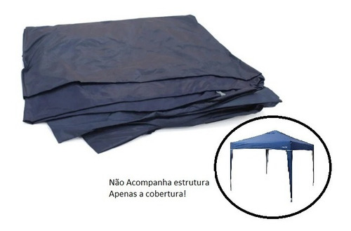 Lona Toldo Cobertura P/ Tenda Gazebo Dobrável Mor X-flex 3x3