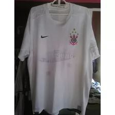 Camisa Corinthians 2007 Branca Samsung Tamanho Gg 