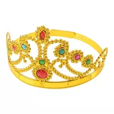 Corona De Reina Princesa Plástica Disfraz Económica 