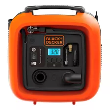 Inflador Multipropósito Black + Decker 12v Bdinf12 160 Fs Color Naranja Frecuencia 50hz